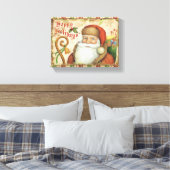 Sinterklaas met cadeautjes canvas afdruk (Insitu (Slaapkamer))