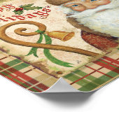 Sinterklaas met cadeautjes poster (Hoek)