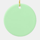 Sinterklaas met cartoon en vrienden Kerstmis Keramisch Ornament (Achterkant)