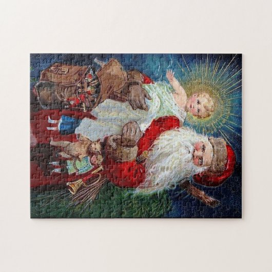 Sinterklaas met Christus Kind Legpuzzel (Horizontaal)