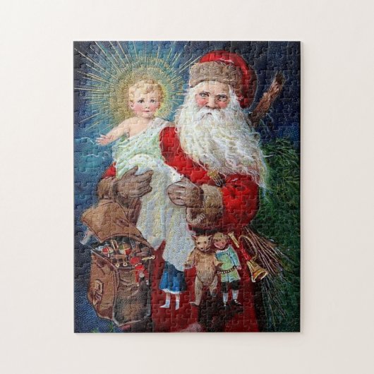 Sinterklaas met Christus Kind Legpuzzel (Verticaal)