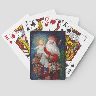 Sinterklaas met Christus Kind Speelkaarten