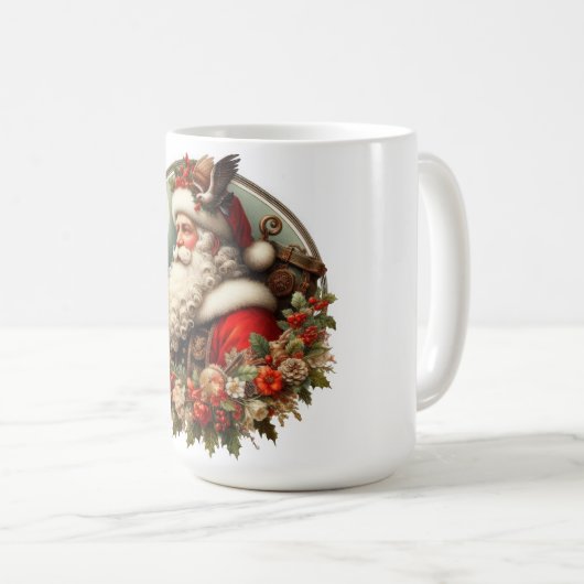 Sinterklaas met decoratie koffiemok (Voorkant rechts)