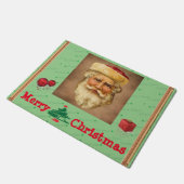 Sinterklaas met  deuren deurmat (Schuin)