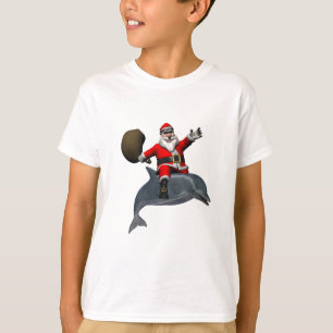 Sinterklaas met dolfijn t-shirt