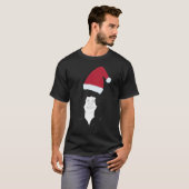 Sinterklaas met een lelijke kerstbeker t-shirt (Voorkant volledig)