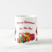 Sinterklaas met een zak vol cadeaus koffiemok (Center)