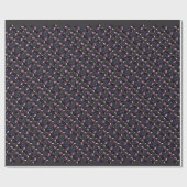 Sinterklaas met elektrische gitaar cadeaupapier (Vlak)