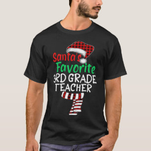 Sinterklaas met favoriete derde klas t-shirt