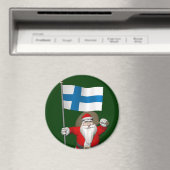 Sinterklaas met Finland Magneet (Insitu (Vaatwasser))