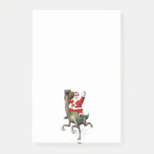 Sinterklaas met gallimimus post-it® notes (Voorkant)