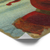 Sinterklaas met geluk poster (Hoek)