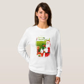 Sinterklaas met geschenken t-shirt (Voorkant volledig)
