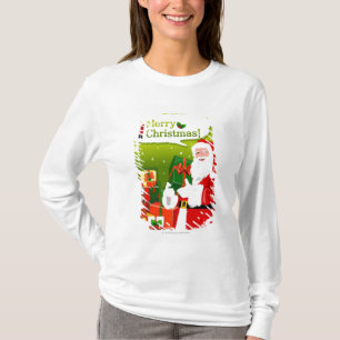 Sinterklaas met geschenken t-shirt