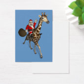 Sinterklaas met Giraffe Visitekaartjes (Bureau)