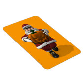 Sinterklaas met grote pompoen magneet (Rechterzijde)