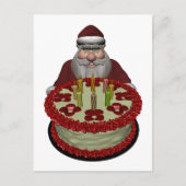 Sinterklaas met halve dag feestdagenkaart (Voorkant)