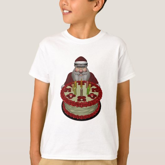 Sinterklaas met halve dag t-shirt (Voorkant)