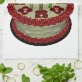 Sinterklaas met halve dag theedoek (Gevouwen)