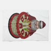 Sinterklaas met halve dag theedoek (Horizontaal)