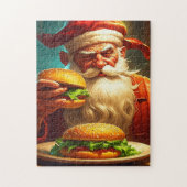 Sinterklaas met Hamburger Legpuzzel (Verticaal)