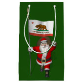 Sinterklaas met inzending van Californië Klein Cadeauzakje (Voorkant)