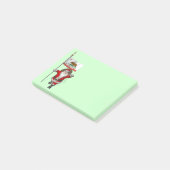 Sinterklaas met inzending van Californië Post-it® Notes (Schuin)
