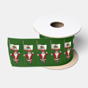 Sinterklaas met inzending van Californië Satijnen Lint