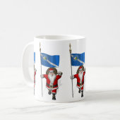 Sinterklaas met inzending van Las Vegas Koffiemok (Voorkant links)