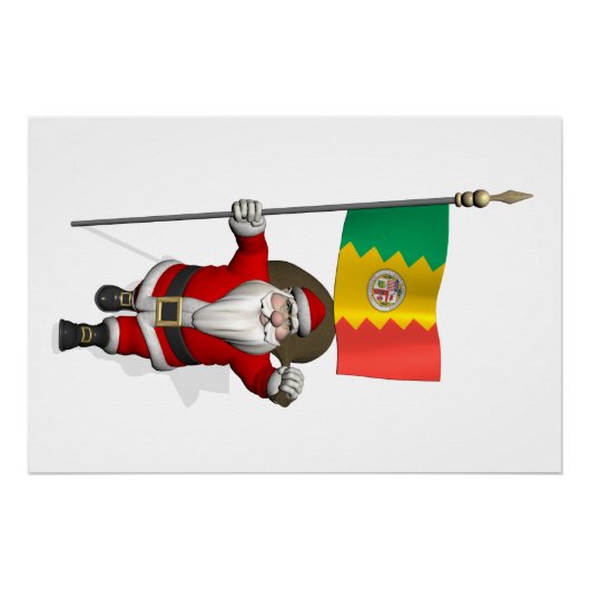 Sinterklaas met inzending van Los Angeles CA Perfect Poster (Voorkant)