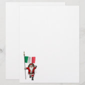 Sinterklaas met Italiaanse nationaliteit (Voorkant / Achterkant)