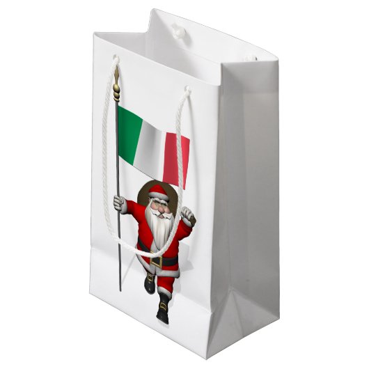 Sinterklaas met Italiaanse nationaliteit Klein Cadeauzakje (Voorkant Gekanteld)