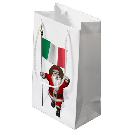 Sinterklaas met Italiaanse nationaliteit Klein Cadeauzakje (Achterkant Gekanteld)