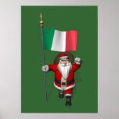 Sinterklaas met Italiaanse nationaliteit Poster (Voorkant)