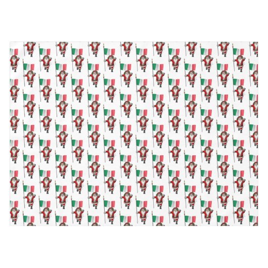 Sinterklaas met Italiaanse nationaliteit Tafelkleed (Voorkant (Horizontaal))