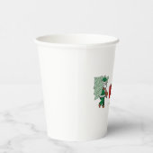 Sinterklaas met Kerst Drink Koffie zegen Papieren Bekers (Rechts)