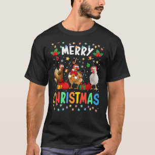 Sinterklaas met kerst en kerstmis t-shirt