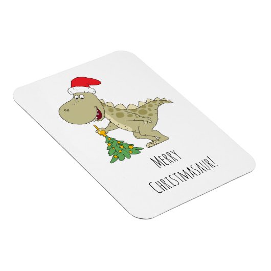 Sinterklaas met kerstboomkoortsir magneet (Rechterzijde)