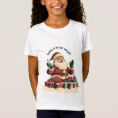 Sinterklaas met kerstcadeaus t-shirt (Voorkant)