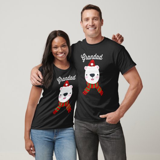 Sinterklaas met kerstcadeaus voor Beren T-shirt (Unisex)