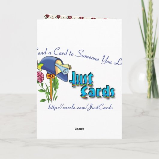 Sinterklaas met kerstfeest Kaart (Achterkant)