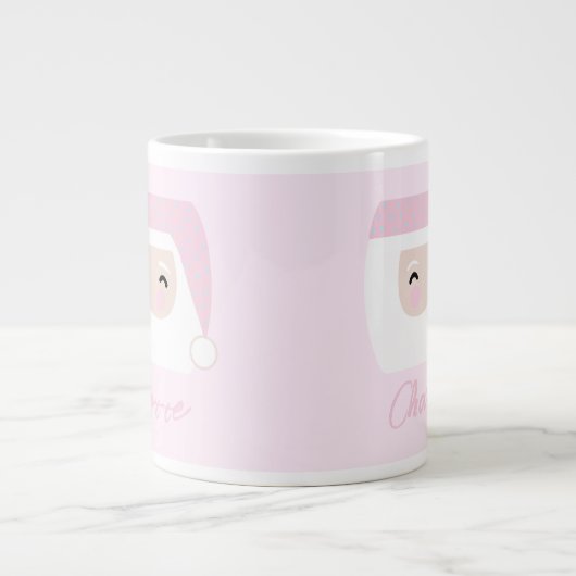 Sinterklaas met Kerstmis Grote Koffiekop (Voorkant)