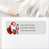  Sinterklaas met Kerstspeelgoed Etiket (Insitu)