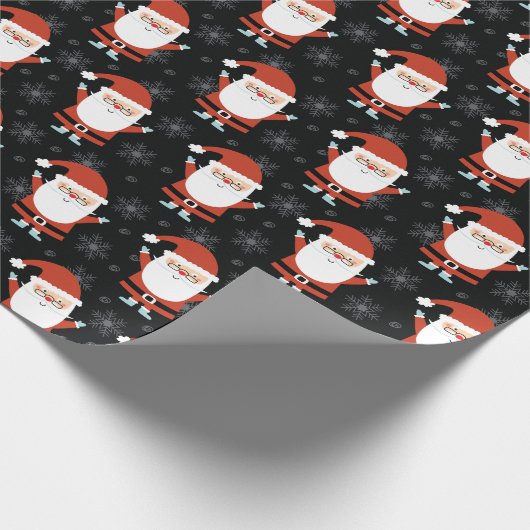 Sinterklaas met Kinder kerst Cadeaupapier (Hoek)