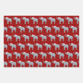 Sinterklaas met Kinder kerstfeestdag Inpakpapier Vel (Voorkant 2)