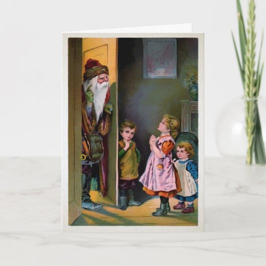 Sinterklaas met kinderfeestdag Kaart (Voorkant)