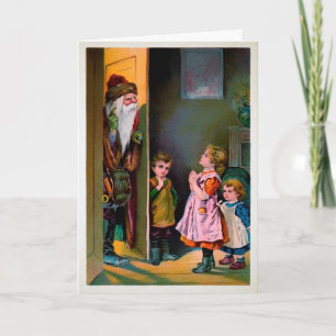 Sinterklaas met kinderfeestdag Kaart
