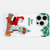 Sinterklaas met konijnenfox en eekhoorn Case-Mate iPhone case (Achterkant (horizontaal))