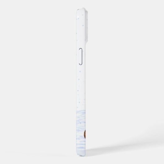 Sinterklaas met konijnenfox en eekhoorn iPhone hoesje (Rechterkant)