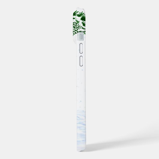 Sinterklaas met konijnenfox en eekhoorn iPhone hoesje (Linkerkant)